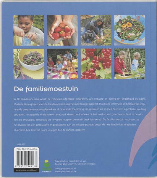 Grote foto de familiemoestuin boeken hobby en vrije tijd
