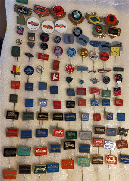 Grote foto auto speldjes ongeveer 100 verzamelen speldjes pins en buttons