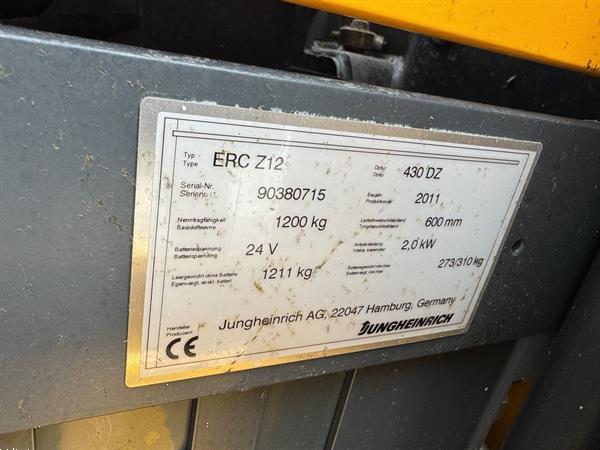 Grote foto vs 22038 elektrische triplex stapelaar jungheinrich erc z12 doe het zelf en verbouw hefwerktuigen