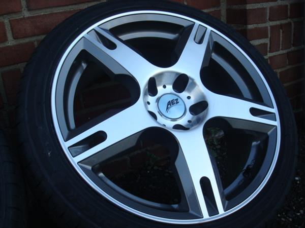 Grote foto 18 inch aez velgen en banden steek 5x112 auto onderdelen banden en velgen