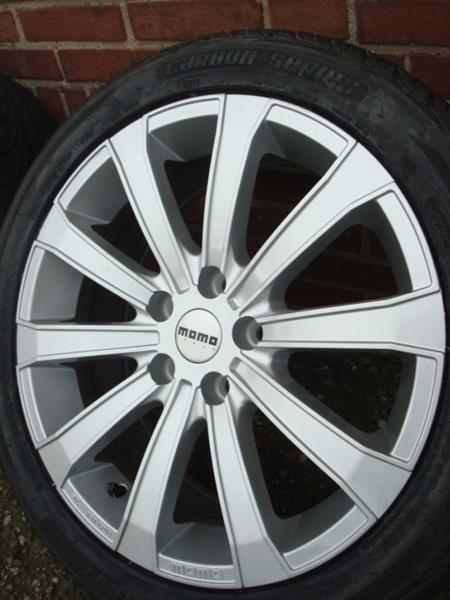 Grote foto 17 inch momo velgen en banden steek 5x108 auto onderdelen banden en velgen