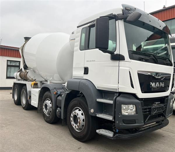 Grote foto man tgs 32.420 putzmeister intermix p10 10 m auto overige merken