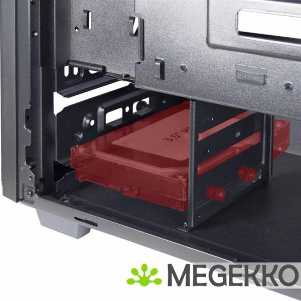 Grote foto inter tech c 303 mirror zwart computers en software behuizingen en kasten