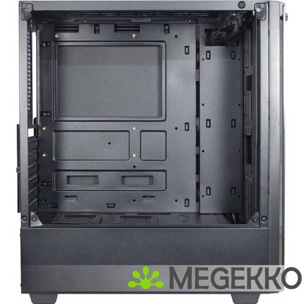 Grote foto inter tech c 303 mirror zwart computers en software behuizingen en kasten
