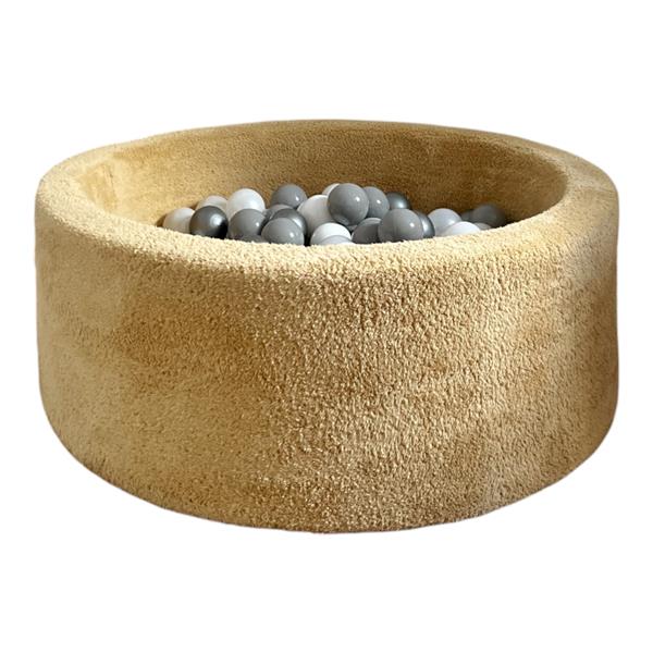 Grote foto ballenbad teddy 90x30cm honing excl ballen kinderen en baby overige