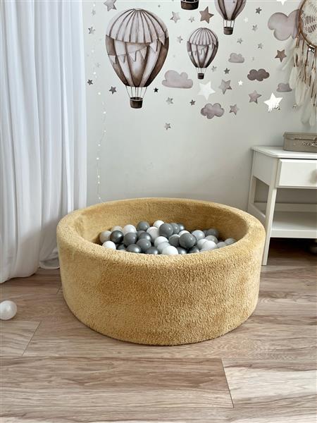 Grote foto ballenbad teddy 90x30cm honing excl ballen kinderen en baby overige