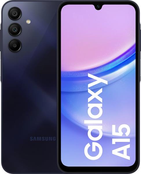 Grote foto nieuwstaat samsung galaxy a15 256gb blue zwart 6.6 12 maanden garantie computers en software overige computers en software