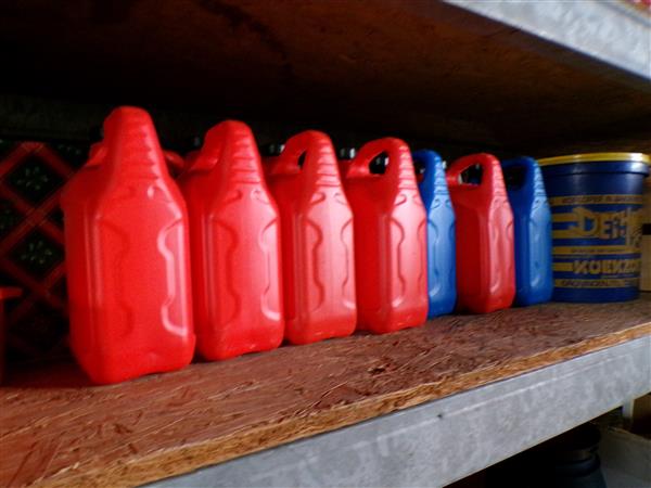 Grote foto jerrycans doe het zelf en verbouw overige doe het zelf en verbouw