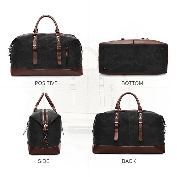 Grote foto reistas met grote capaciteit overnachtingsbagage canvas snijbestendige handtas unisex sieraden tassen en uiterlijk schoudertassen