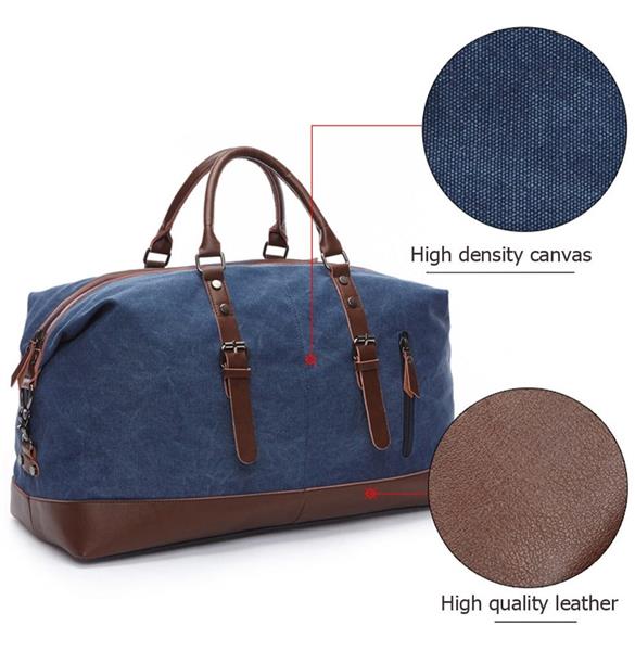 Grote foto reistas met grote capaciteit overnachtingsbagage canvas snijbestendige handtas unisex sieraden tassen en uiterlijk schoudertassen