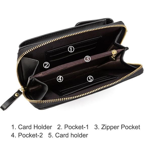 Grote foto dames kleine crossbody schoudertas portemonnee mini zadeltas portemonnee dames clutch portemonne sieraden tassen en uiterlijk damestassen