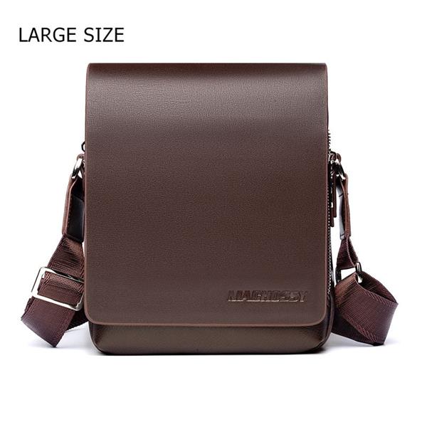 Grote foto crossbody schoudertas voor heren pu leer modieuze casual flaphandtas sieraden tassen en uiterlijk schoudertassen