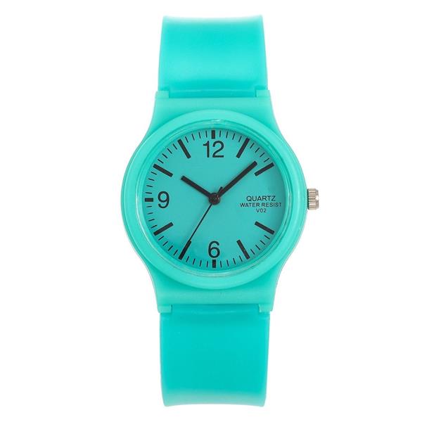 Grote foto candy jelly horloge voor dames waterdicht siliconen quartz studentenhorloge kleding dames horloges