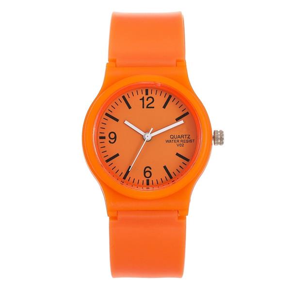 Grote foto candy jelly horloge voor dames waterdicht siliconen quartz studentenhorloge kleding dames horloges