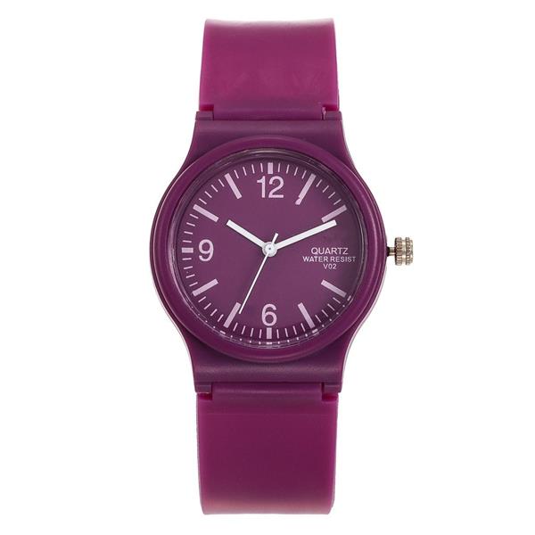 Grote foto candy jelly horloge voor dames waterdicht siliconen quartz studentenhorloge kleding dames horloges