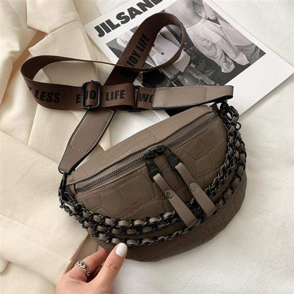 Grote foto luxe heuptasje voor dames heuptas met dikke riem crossbody designer handtas sieraden tassen en uiterlijk damestassen