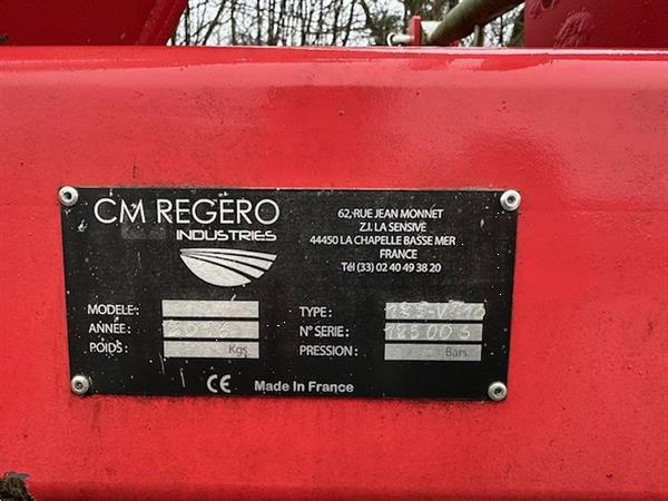 Grote foto regero 125 vt 10 hydraulisch opvouwbare zaaibedbereidingsmachine agrarisch cultivators en woelers