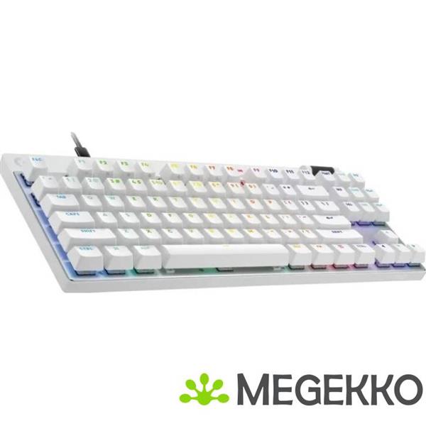 Grote foto logitech g pro x tkl rapid toetsenbord wit analog magnetic computers en software toetsenborden