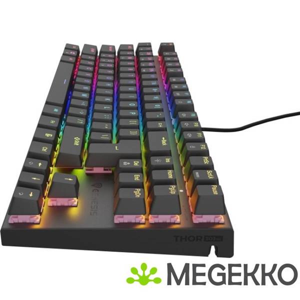 Grote foto genesis nkg 1881 thor 303 tkl usb gaming toetsenbord in zwart computers en software toetsenborden