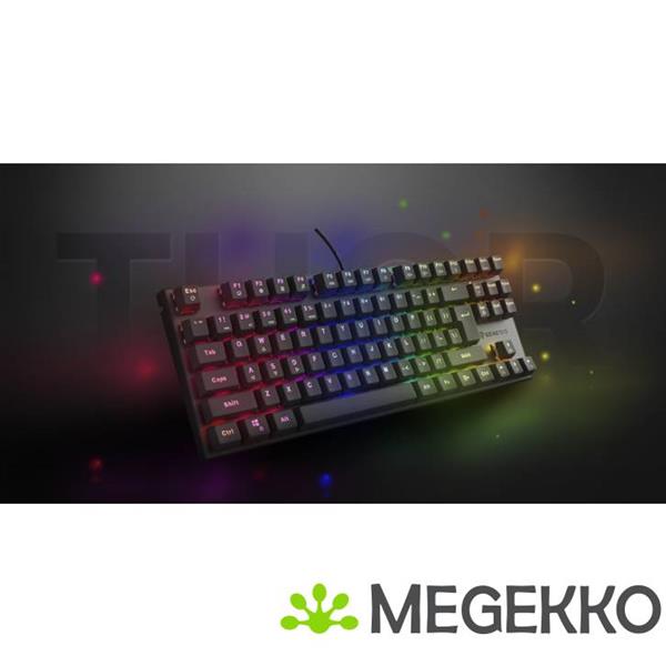 Grote foto genesis nkg 1881 thor 303 tkl usb gaming toetsenbord in zwart computers en software toetsenborden