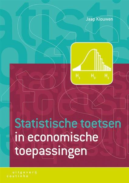 Grote foto statistische toetsen in economische toepassingen boeken wetenschap