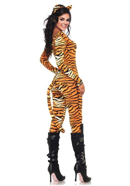 Grote foto tijger catsuit dames leg avenue verzamelen overige verzamelingen
