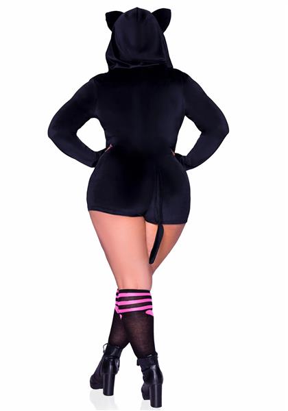 Grote foto kat kostuum zwart dames bodysuit leg avenue verzamelen overige verzamelingen