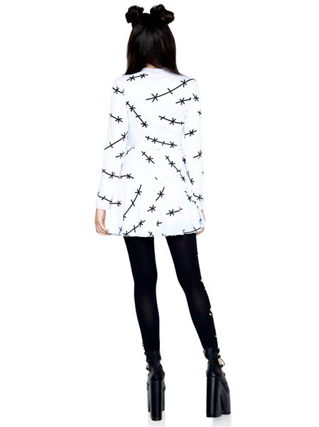 Grote foto halloween jurk dames jersey stitch leg avenue verzamelen overige verzamelingen