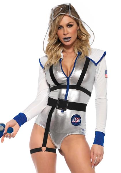 Grote foto astronauten pak dames bodysuit leg avenue verzamelen overige verzamelingen