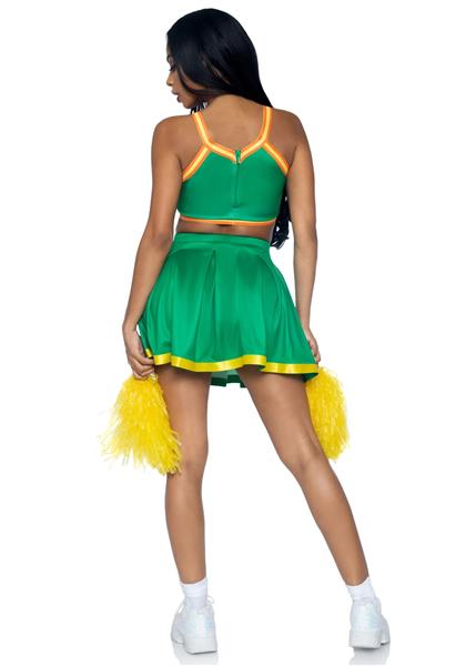 Grote foto cheerleader pak groen dames leg avenue verzamelen overige verzamelingen