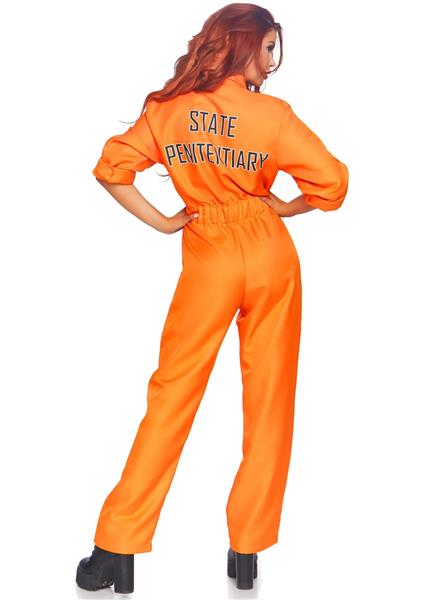 Grote foto boef jumpsuit oranje dames leg avenue verzamelen overige verzamelingen