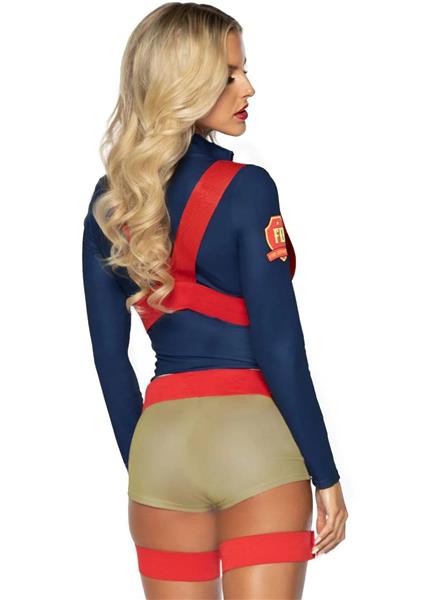 Grote foto brandweer pak dames bodysuit leg avenue verzamelen overige verzamelingen