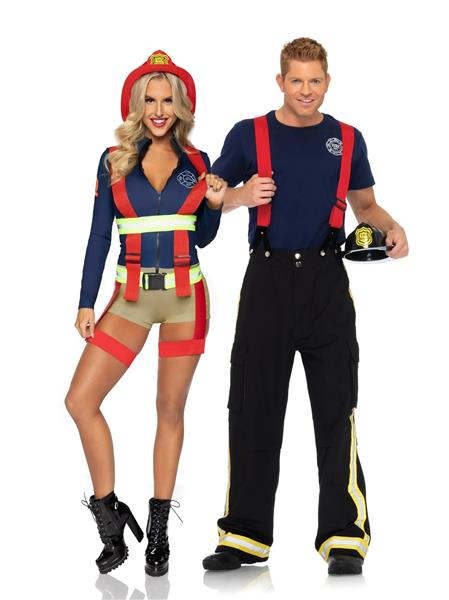 Grote foto brandweer pak dames bodysuit leg avenue verzamelen overige verzamelingen
