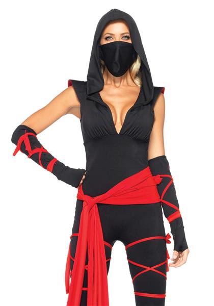 Grote foto ninja catsuit dames leg avenue verzamelen overige verzamelingen