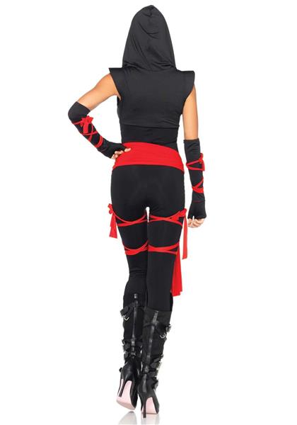 Grote foto ninja catsuit dames leg avenue verzamelen overige verzamelingen