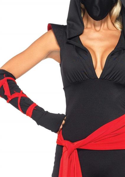 Grote foto ninja catsuit dames leg avenue verzamelen overige verzamelingen