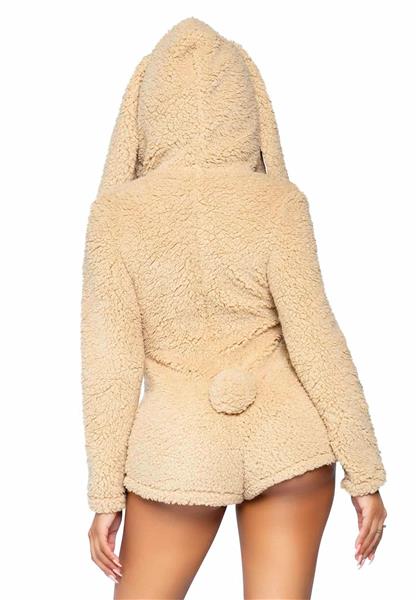 Grote foto konijnenpak beige dames bodysuit leg avenue verzamelen overige verzamelingen
