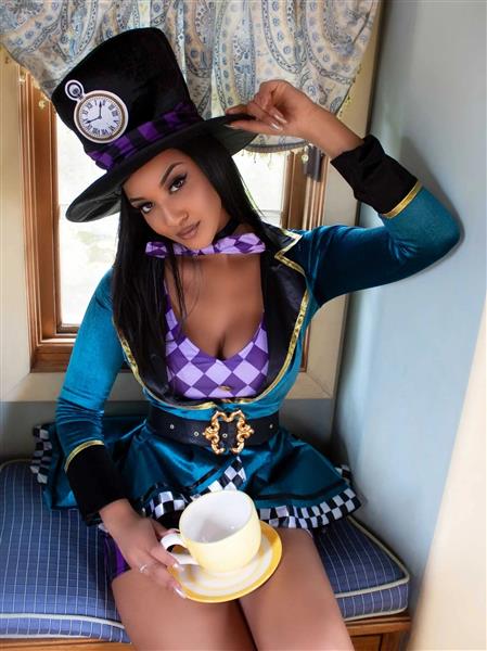 Grote foto mad hatter jurk dames leg avenue verzamelen overige verzamelingen