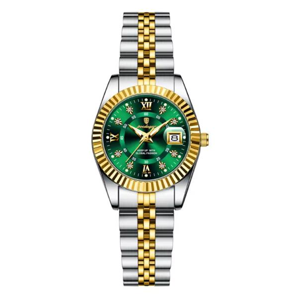 Grote foto luxury elegant watch for women 3atm waterproof luminous date stainless steel quartz kleding dames horloges