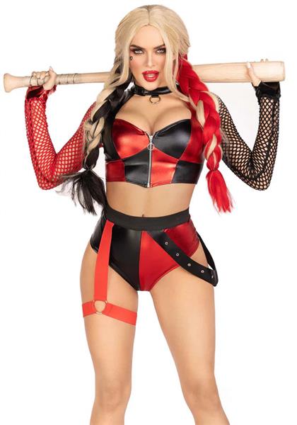 Grote foto harley quinn kostuum dames leg avenue verzamelen overige verzamelingen