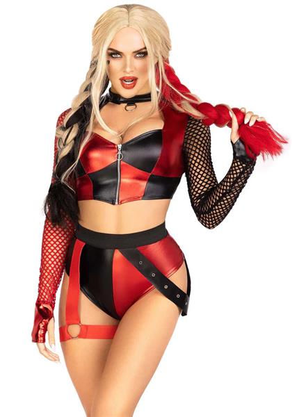 Grote foto harley quinn kostuum dames leg avenue verzamelen overige verzamelingen