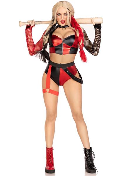 Grote foto harley quinn kostuum dames leg avenue verzamelen overige verzamelingen