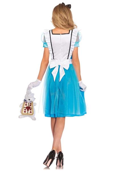 Grote foto alice in wonderland jurk blauw dames leg avenue verzamelen overige verzamelingen