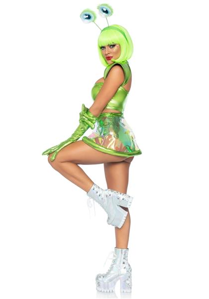 Grote foto alien pak groen dames leg avenue verzamelen overige verzamelingen