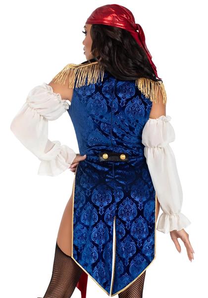Grote foto piratenpak dames bodysuit leg avenue verzamelen overige verzamelingen