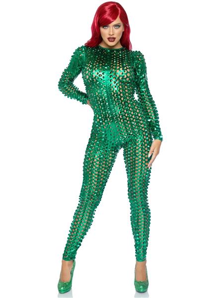 Grote foto groene catsuit dames leg avenue verzamelen overige verzamelingen
