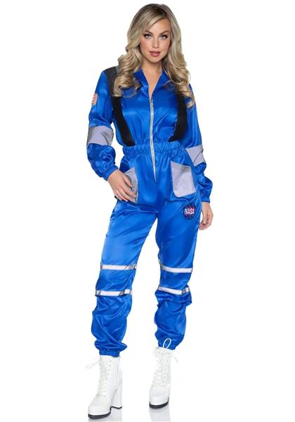 Grote foto astronaut jumpsuit blauw dames leg avenue verzamelen overige verzamelingen