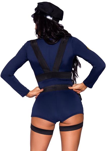 Grote foto politie pak blauw dames bodysuit leg avenue verzamelen overige verzamelingen