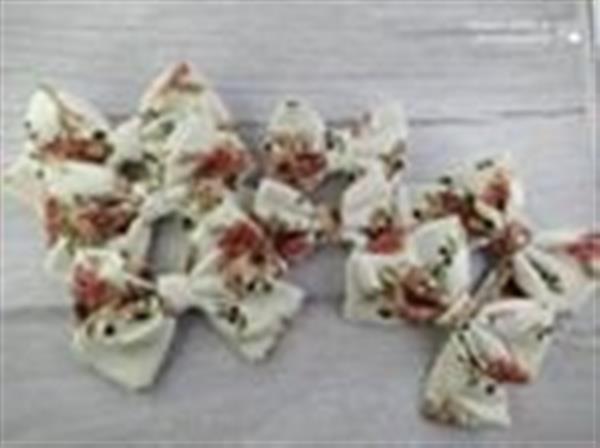 Grote foto haarklem met grote strik bloemen wit kinderen en baby overige