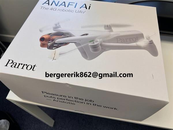 Grote foto parrot anafi ai drone met 4g connectiviteit audio tv en foto professionele audio tv en video apparatuur